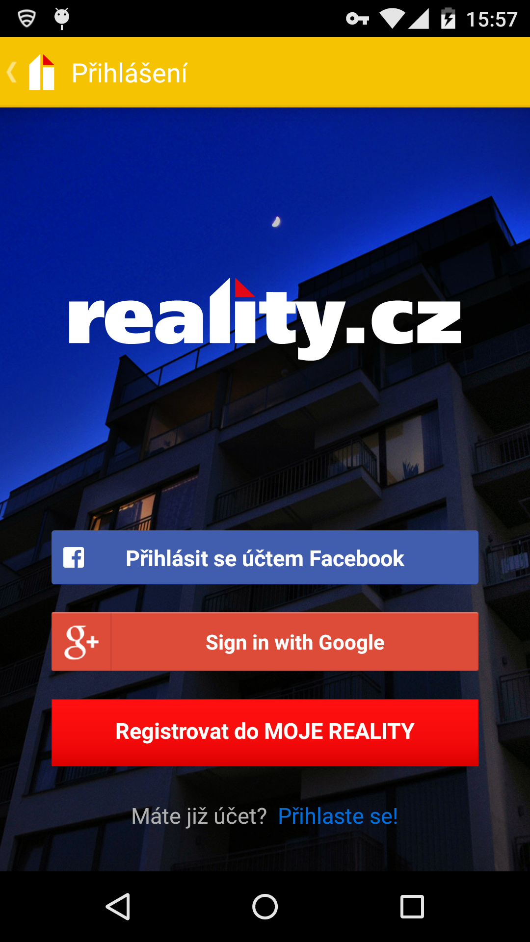 Reality.cz App Screenshot 3